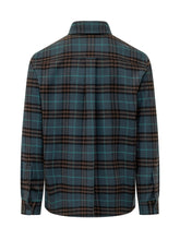 BURBERRY - Camicia Cadoc a Quadri con Tasche - Blu - LIDIASHOPPING® - Official Website