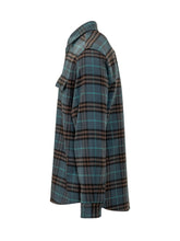 BURBERRY - Camicia Cadoc a Quadri con Tasche - Blu - LIDIASHOPPING® - Official Website