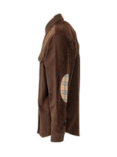 BURBERRY - Camicia Cadoc con Tasche Applicate - Marrone - LIDIASHOPPING® - Official Website