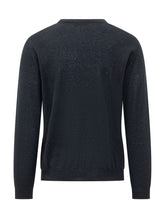 ZANONE - Maglia Girocollo con Bordi a Coste - Blu - LIDIASHOPPING® - Official Website
