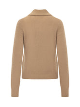 BURBERRY - Polo Cait con Mezza Zip - Beige - LIDIASHOPPING® - Official Website