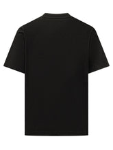 CASABLANCA - Monde Perdu T-shirt with Tennis Graphic - Black - LIDIASHOPPING® - Official Website