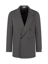 BRERAS - Giacca Doppiopetto con Revers a Punta - Verde - LIDIASHOPPING® - Official Website