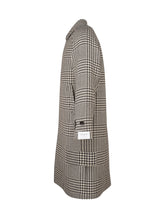 BRERAS - Cappotto Lungo con Motivo a Quadri - Marrone - LIDIASHOPPING® - Official Website