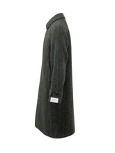 BRERAS - Cappotto Lungo con Motivo Spigato - Verde - LIDIASHOPPING® - Official Website