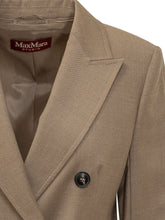 MAX MARA STUDIO - Giacca Doppiopetto con Revers - Beige - LIDIASHOPPING® - Official Website