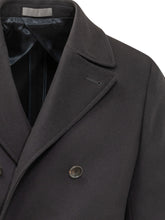 CORNELIANI - Cappotto Doppiopetto con Ampi Revers - Blue - LIDIASHOPPING® - Official Website