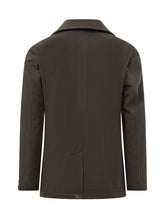 CORNELIANI - Cappotto Doppiopetto con Ampi Revers - Marrone - LIDIASHOPPING® - Official Website