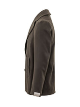 CORNELIANI - Cappotto Doppiopetto con Ampi Revers - Marrone - LIDIASHOPPING® - Official Website