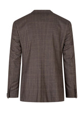 CORNELIANI - Abito Doppiopetto con Motivo a Quadri - Marrone - LIDIASHOPPING® - Official Website