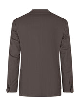 CORNELIANI - Abito Doppiopetto con Tasche Applicate - Marrone - LIDIASHOPPING® - Official Website