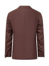 CORNELIANI - Double Breasted Blazer with Peak Lapels - Red - LIDIASHOPPING® - Official Website
