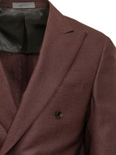 CORNELIANI - Double Breasted Blazer with Peak Lapels - Red - LIDIASHOPPING® - Official Website