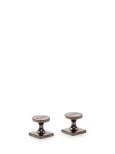 BOSS - Rectangular Cufflinks with Engraving - Black - LIDIASHOPPING® - Official Website