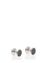 BOSS - Gemelli Rotondi con Inserto Centrale - Nero - LIDIASHOPPING® - Official Website