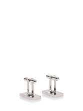 BOSS - Gemelli Quadrati con Inserto Centrale - Argento - LIDIASHOPPING® - Official Website