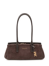 MICHAEL MICHAEL KORS - Borsa a Spalla Laila con Doppi Manici - Marrone - LIDIASHOPPING® - Official Website