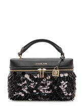 MICHAEL MICHAEL KORS - Borsa Jana con Paillettes - Nero - LIDIASHOPPING® - Official Website