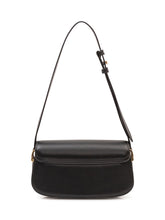 AMI ALEXANDRE MATTIUSSI - Paris Shoulder Bag with Flap - Black - LIDIASHOPPING® - Official Website