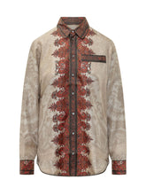PIERRE LOUIS MASCIA - Aloe Shirt with Paisley Pattern - Multicolor - LIDIASHOPPING® - Official Website