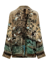 PIERRE LOUIS MASCIA - Giacca Kanpur con Stampa Botanica - Verde - LIDIASHOPPING® - Official Website