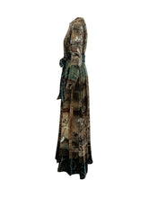 PIERRE LOUIS MASCIA - Kanpur Long Dress with Belt - Green - LIDIASHOPPING® - Official Website