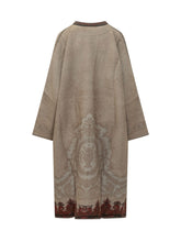 PIERRE LOUIS MASCIA - Pancake Long Kimono with Paisley Pattern - Multicolor - LIDIASHOPPING® - Official Website