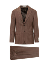 CORNELIANI CC COLLECTION - Giacca con Tasche Applicate - Marrone - LIDIASHOPPING® - Official Website