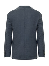 CORNELIANI CC COLLECTION - Completo Due Pezzi con Trama Sottile - Blu - LIDIASHOPPING® - Official Website