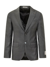CORNELIANI CC COLLECTION - Completo Due Pezzi con Motivo Micro - Nero - LIDIASHOPPING® - Official Website