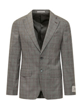 CORNELIANI CC COLLECTION - Completo Due Pezzi con Motivo a Quadri - Grigio - LIDIASHOPPING® - Official Website