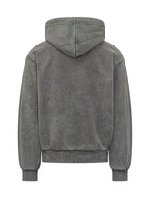 GCDS - Hoodie with Studded Logo - Grey - LIDIASHOPPING® - Official Website