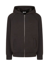 GCDS - Giacca con Cappuccio e Zip - Nero - LIDIASHOPPING® - Official Website