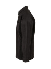 GCDS - Sovracamicia con Tasca Applicata - Nero - LIDIASHOPPING® - Official Website