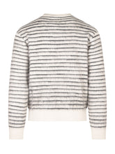 TOM FORD - Maglia Girocollo a Righe - Bianco - LIDIASHOPPING® - Official Website