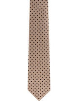 TOM FORD - Tie with Micro Dot Pattern - Beige - LIDIASHOPPING® - Official Website
