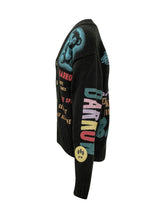 BARROW - Cardigan with Graphics - Black - LIDIASHOPPING® - Official Website