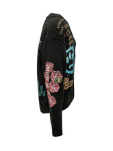 BARROW - Cardigan with Graphics - Black - LIDIASHOPPING® - Official Website