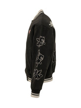BARROW - Bomber Jacket with Graphic Embroidery - Black - LIDIASHOPPING® - Official Website