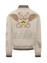 BARROW - Bomber con Ricami - Bianco - LIDIASHOPPING® - Official Website