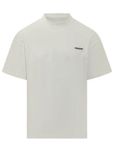 BARROW - T-shirt Girocollo con Logo - Nero - LIDIASHOPPING® - Official Website