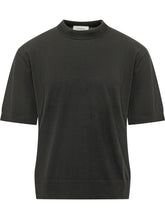 LANEUS - Top in Maglia a Maniche Corte - Nero - LIDIASHOPPING® - Official Website