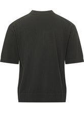 LANEUS - Top in Maglia a Maniche Corte - Nero - LIDIASHOPPING® - Official Website