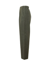 LANEUS - Pantaloni con Gamba Affusolata - Verde - LIDIASHOPPING® - Official Website