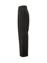 LANEUS - Tapered Trousers with Front Pleats - Black - LIDIASHOPPING® - Official Website