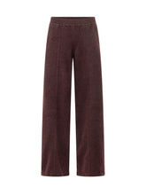LANEUS - Pantaloni in Maglia a Gamba Ampia - Rosso - LIDIASHOPPING® - Official Website