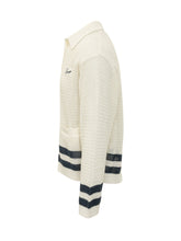 KENZO - Cardigan Traforato con Colletto - Bianco - LIDIASHOPPING® - Official Website