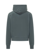 KENZO - Hoodie with Script Embroidery - Blue - LIDIASHOPPING® - Official Website