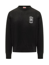 KENZO - Maglia Paris Emblem Girocollo - Nero - LIDIASHOPPING® - Official Website