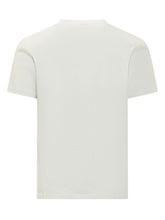 KENZO - T-shirt Tulip Slim con Ricamo Floreale - Bianco - LIDIASHOPPING® - Official Website